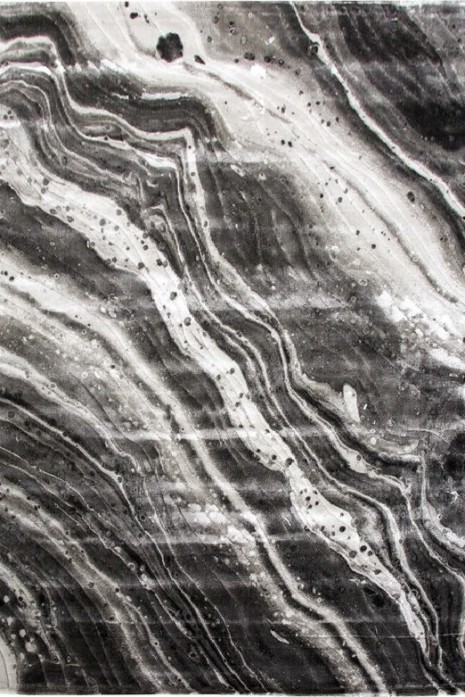 Ковер Low Canyon 121 ha grey-d.grey